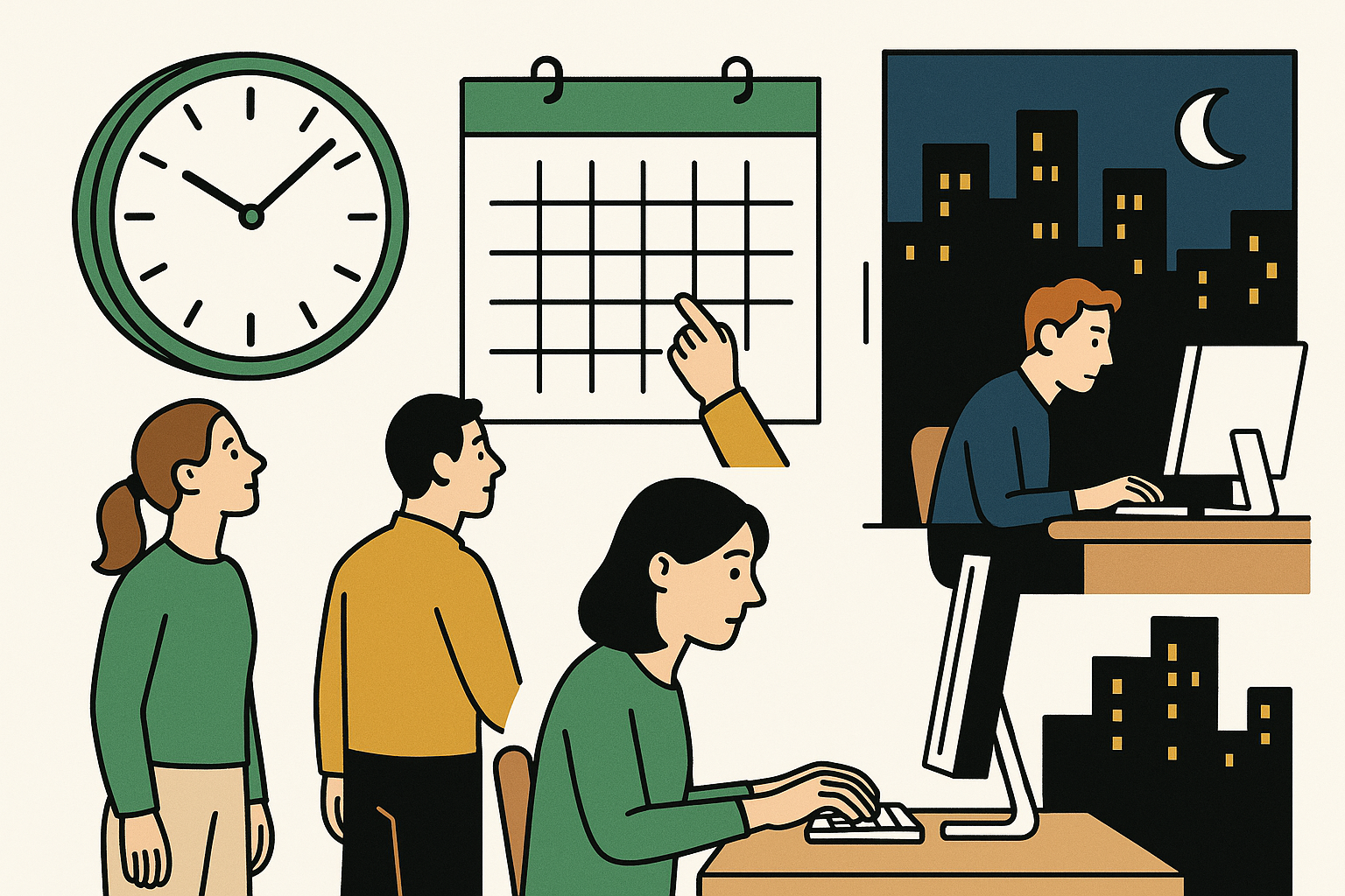 América Latina trabaja cinco horas más que países de altos ingresos