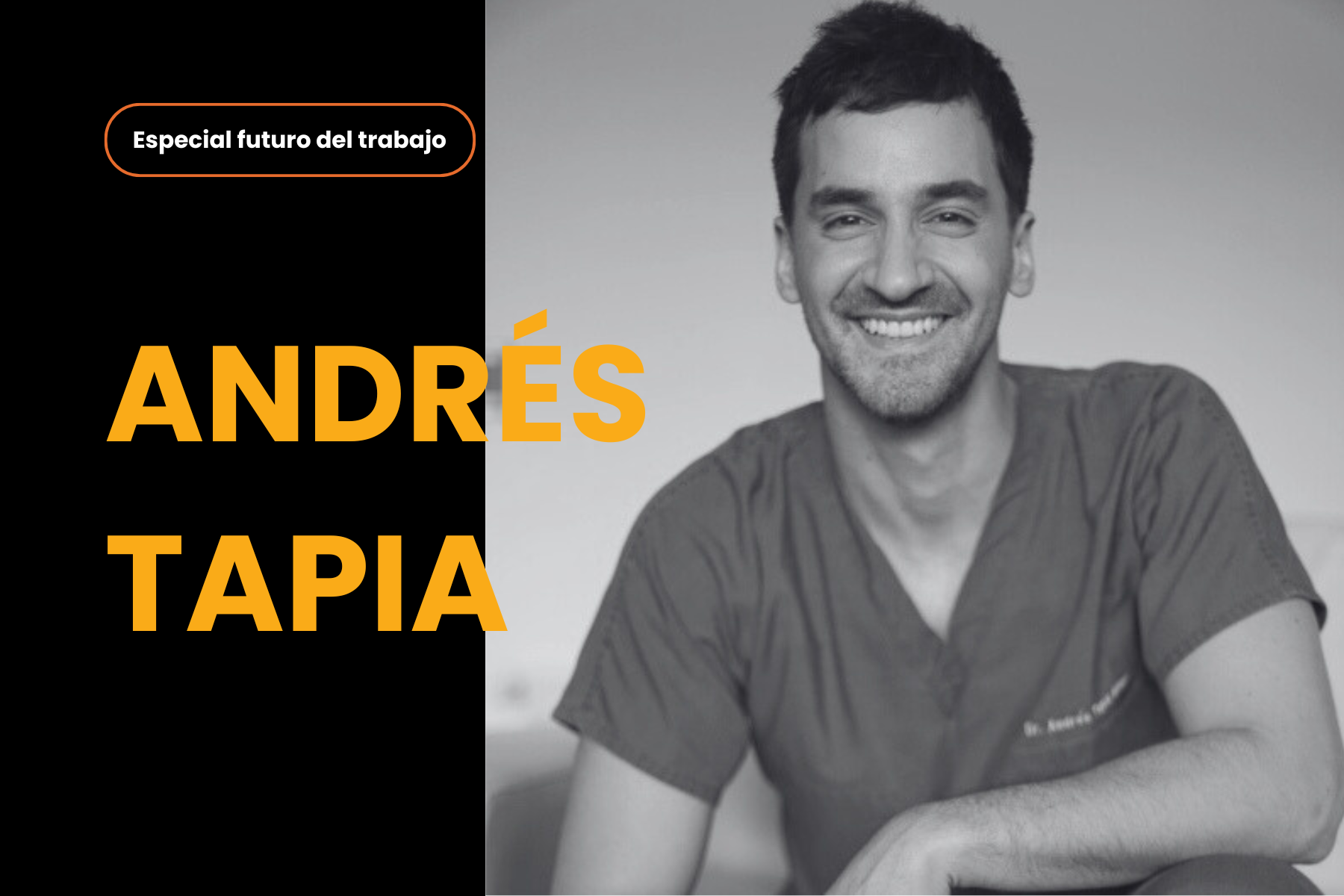 Informar desde la consulta: cómo Andrés Tapia convirtió las preguntas incómodas en contenido útil