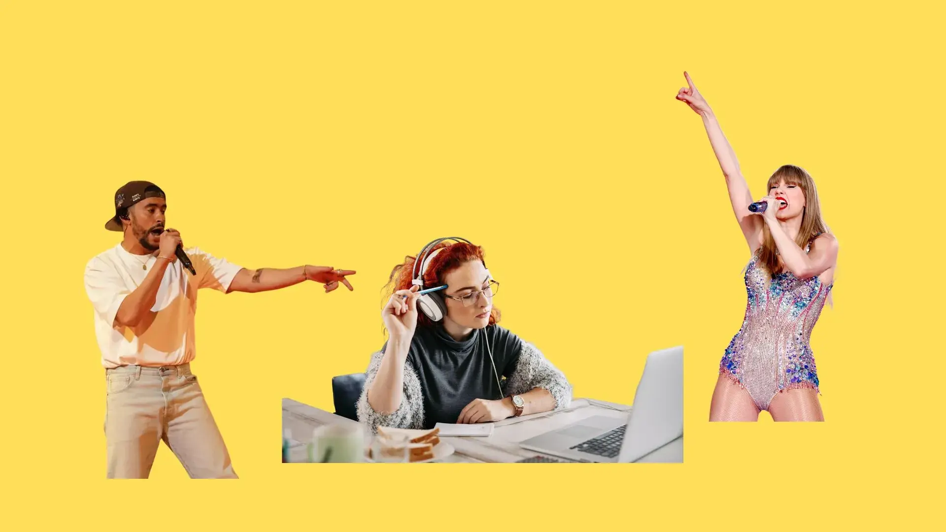 Irrelevant Sound Effect: Por qué Bad Bunny (o Taylor Swift) te están robando productividad